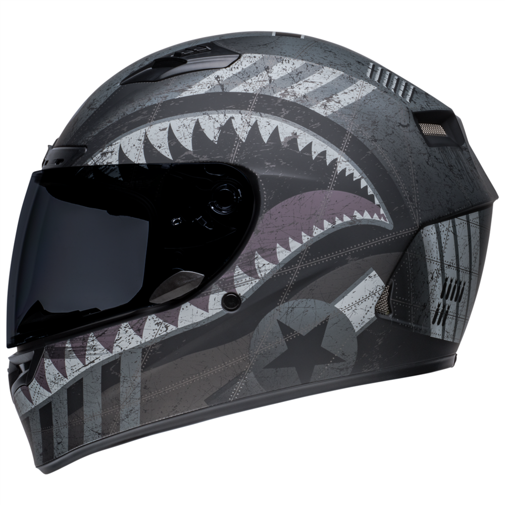 Bell Qualifier DLX MIPS DMC Full Face Helmet Matt Black / Grey - FREE UK Shipping, FREE 365 Day Returns | Moto Central