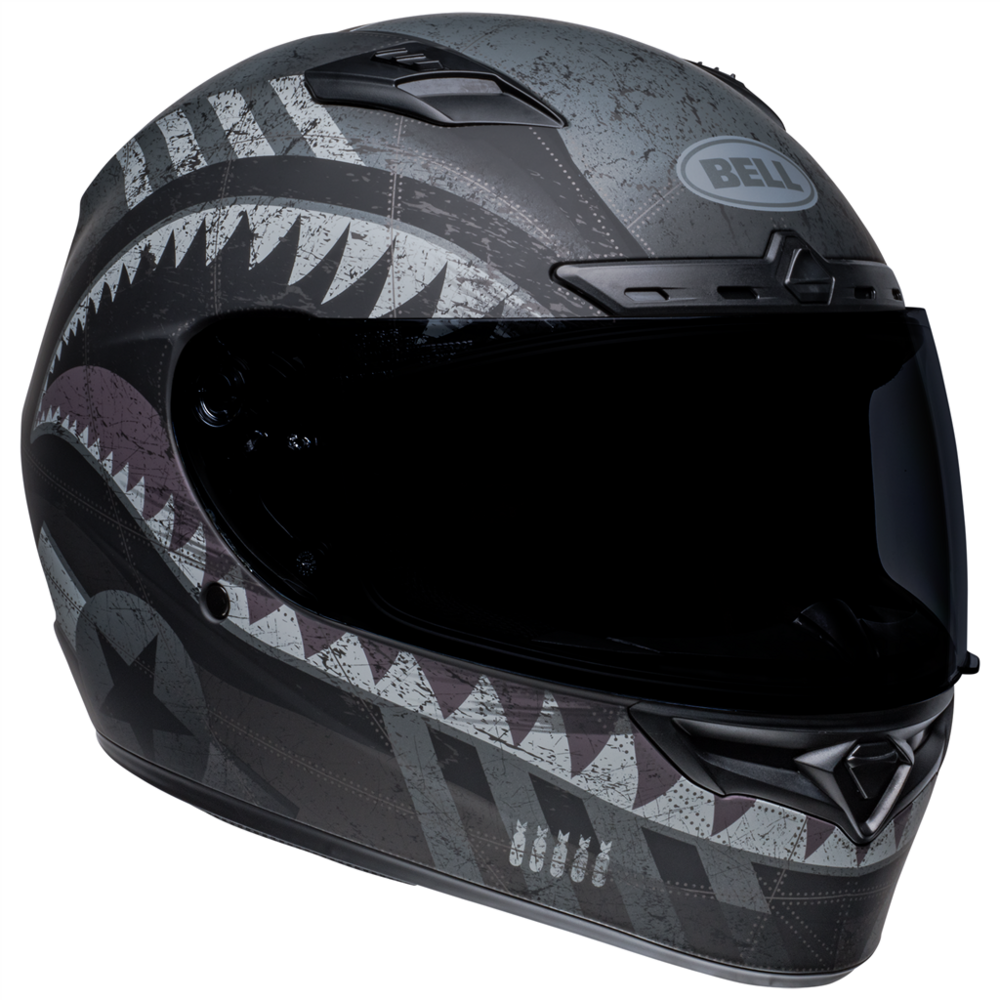 Bell Qualifier DLX MIPS DMC Full Face Helmet Matt Black / Grey - FREE UK Shipping, FREE 365 Day Returns | Moto Central