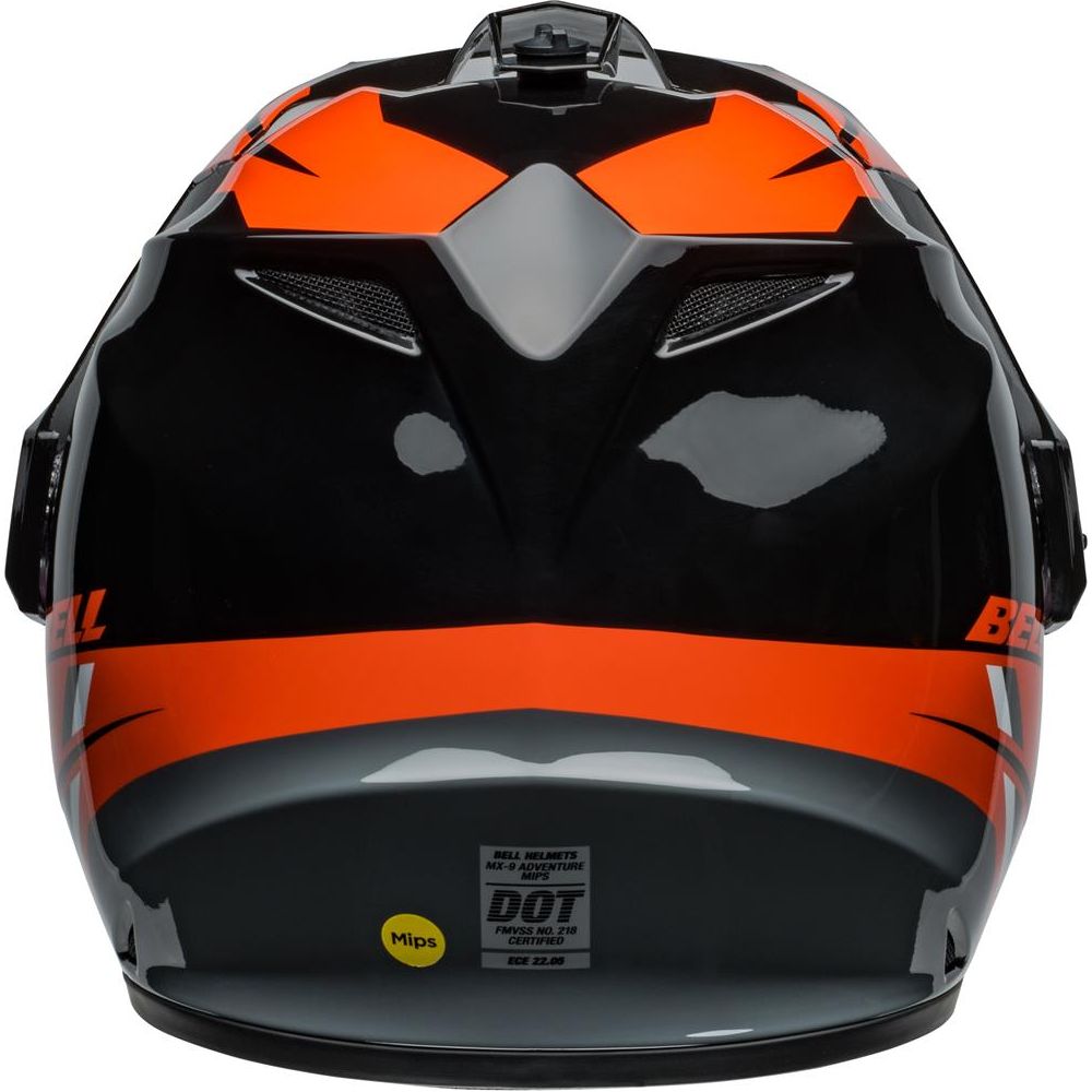 Bell MX-9 Adventure MIPS ECE22.06 Alpine Helmet Black / Orange