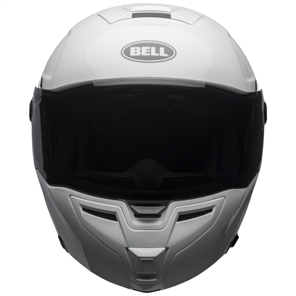 Bell SRT Modular Solid Full Face Helmet White - FREE UK Shipping, FREE 365 Day Returns | Moto Central