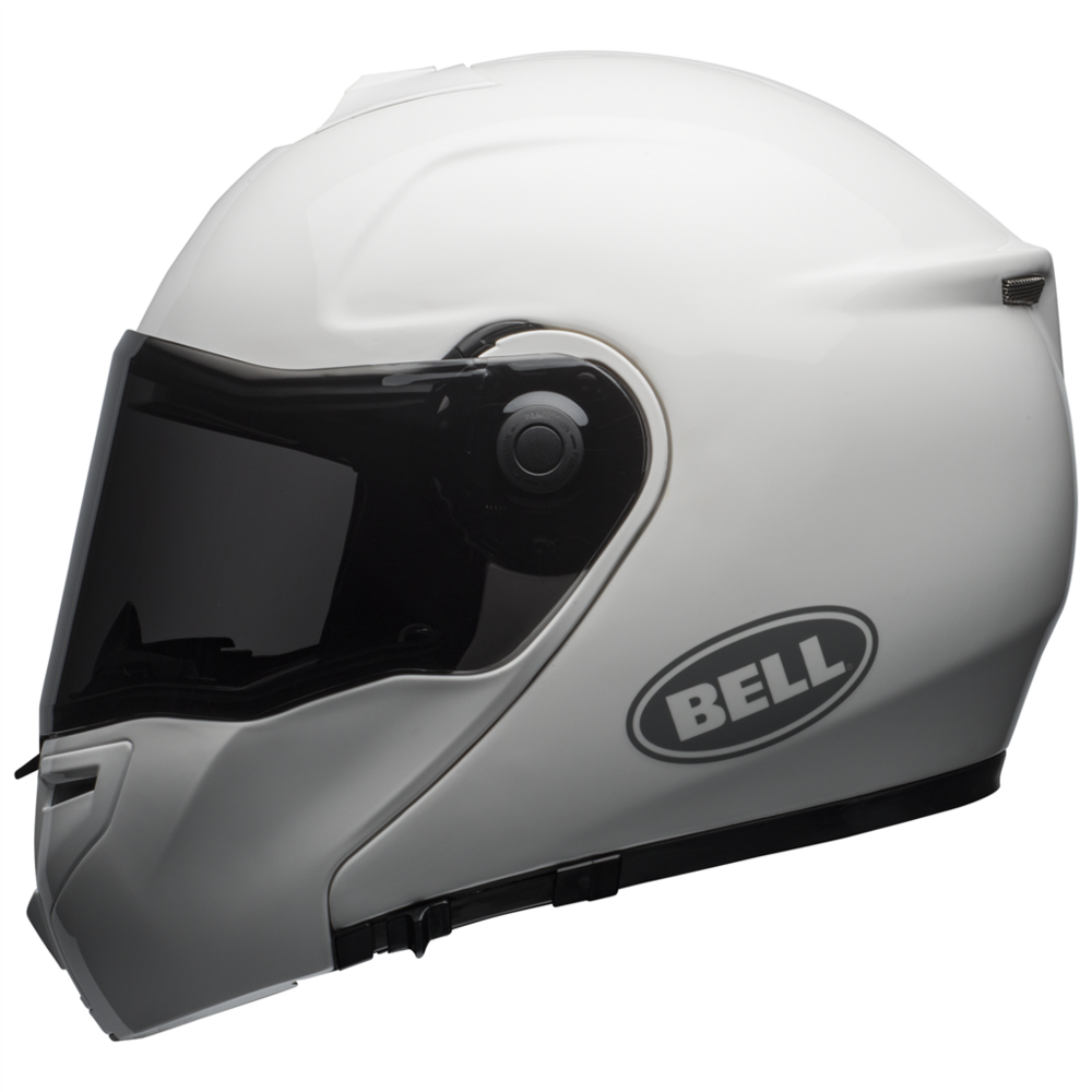 Bell SRT Modular Solid Full Face Helmet White - FREE UK Shipping, FREE 365 Day Returns | Moto Central