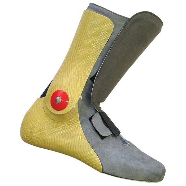 Daytona Security Evo 3 Inner Boots Grey / Yellow - FREE UK Shipping, FREE 365 Day Returns | Moto Central