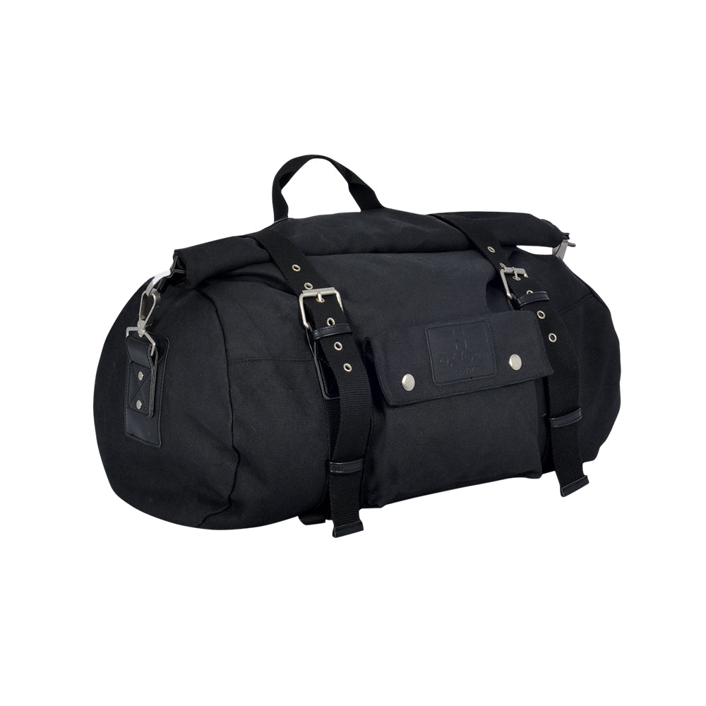 Oxford Heritage Roll Bag Black - 30 Litres  - FREE UK Shipping, FREE 365 Day Returns | Moto Central