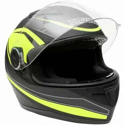 Duchinni D705 Syncro Full Face Helmet Black / Neon