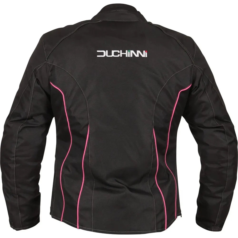 Duchinni Libra Jacket Black / Pink - FREE UK Shipping, FREE 365 Day Returns | Moto Central