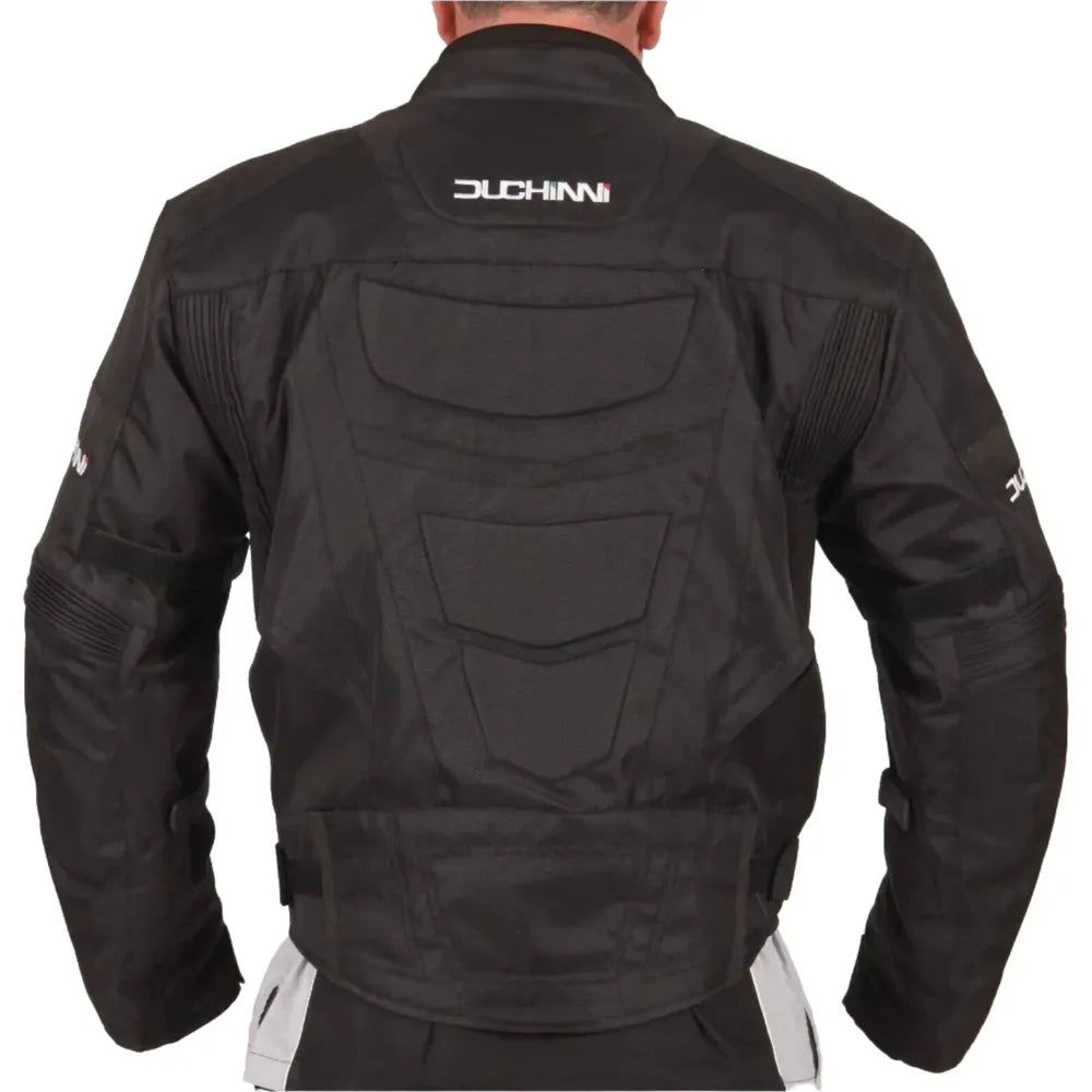 Duchinni Gamma Jacket Black  - FREE UK Shipping, FREE 365 Day Returns | Moto Central