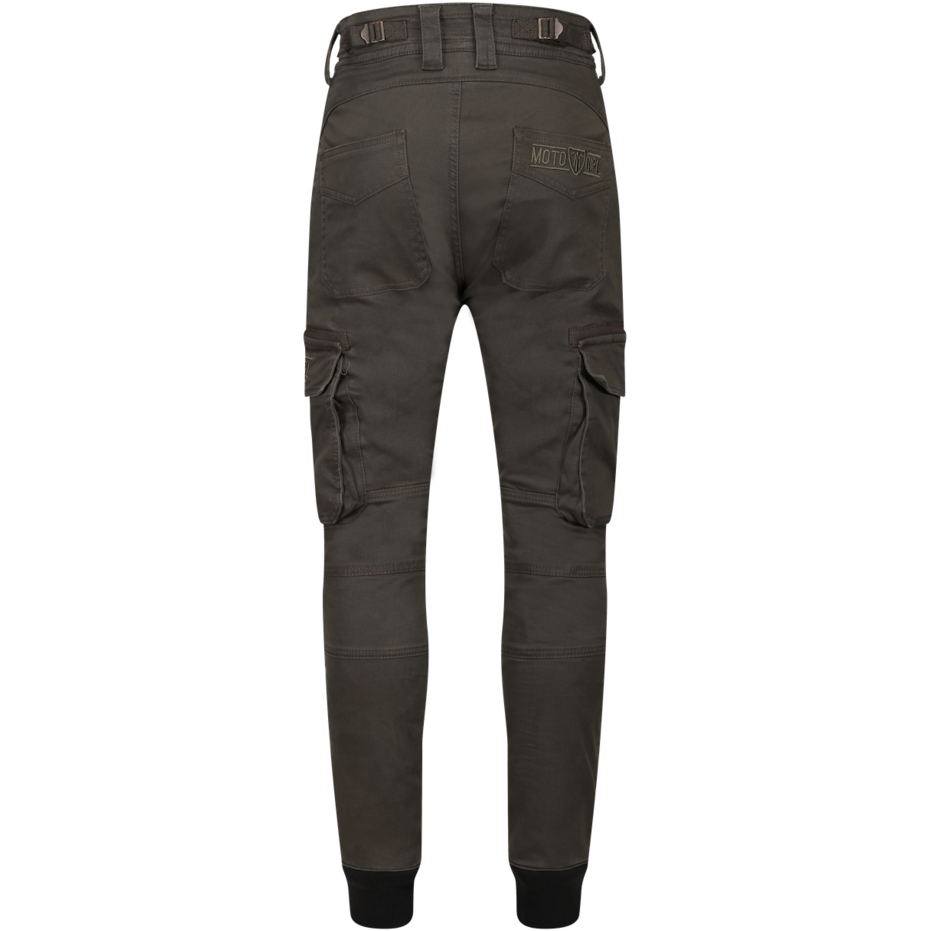 MotoGirl Lara Ladies Cargo Trouser Olive Green - FREE UK Shipping, FREE 365 Day Returns | Moto Central