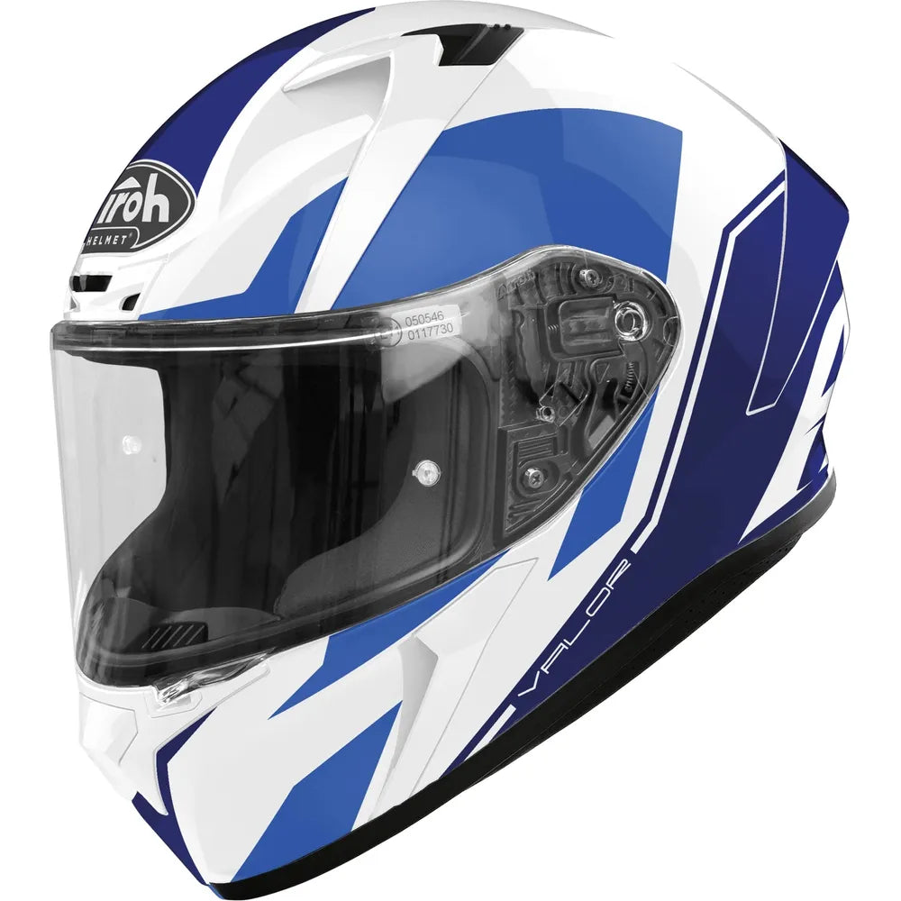 Airoh Valor Full Face Helmet Gloss Wings Blue