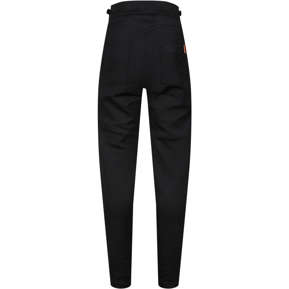 MotoGirl Nimi Zip Ladies Textile Trouser Black