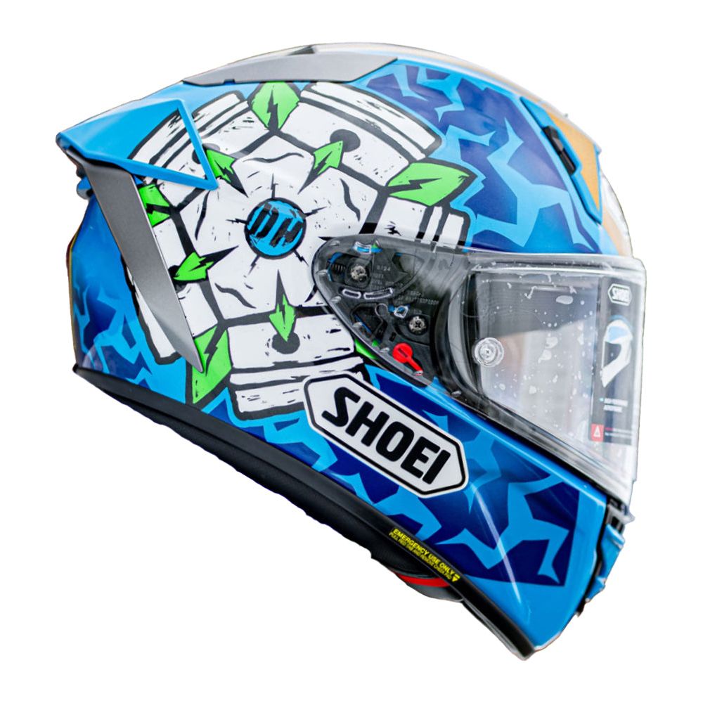 Shoei X-SPR Pro Harrison TC2 Full Face Helmet Blue