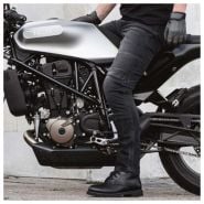 Pando Moto Karl Devil 9 Slim Fit Cordura / Aramid Jeans Black - FREE UK Shipping, FREE 365 Day Returns | Moto Central