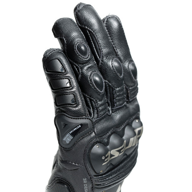 Dainese 4 Stroke 2 Leather Gloves Black / Black