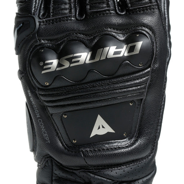 Dainese 4 Stroke 2 Leather Gloves Black / Black