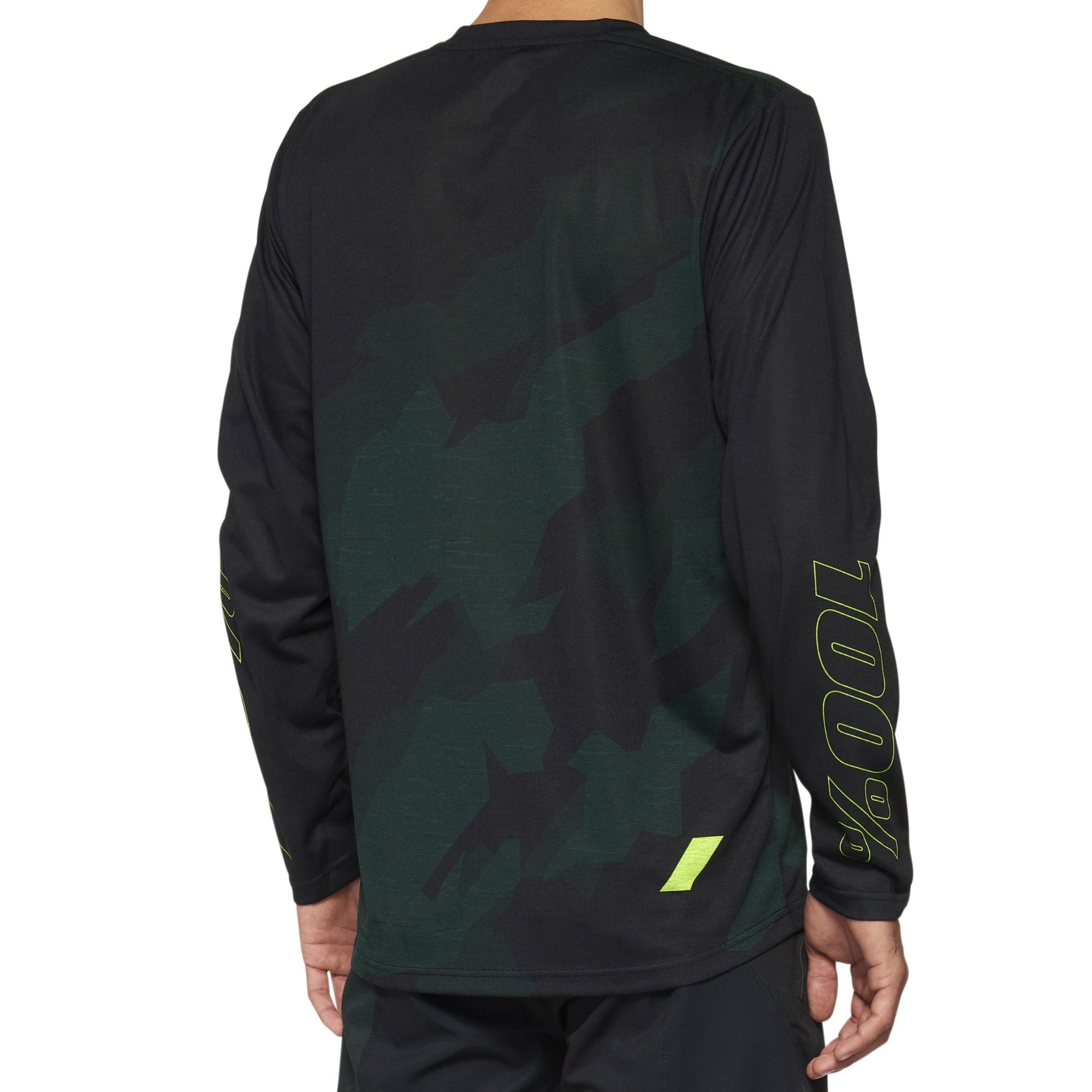 100% Airmatic Long Sleeves Limited Edition Jersey Black Camo - FREE UK Shipping, FREE 365 Day Returns | Moto Central