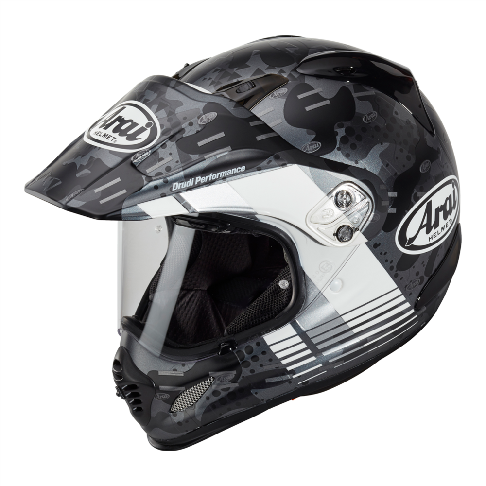 Arai Tour-X 4 Cover MX Helmet White - FREE UK Shipping, FREE 365 Day Returns | Moto Central