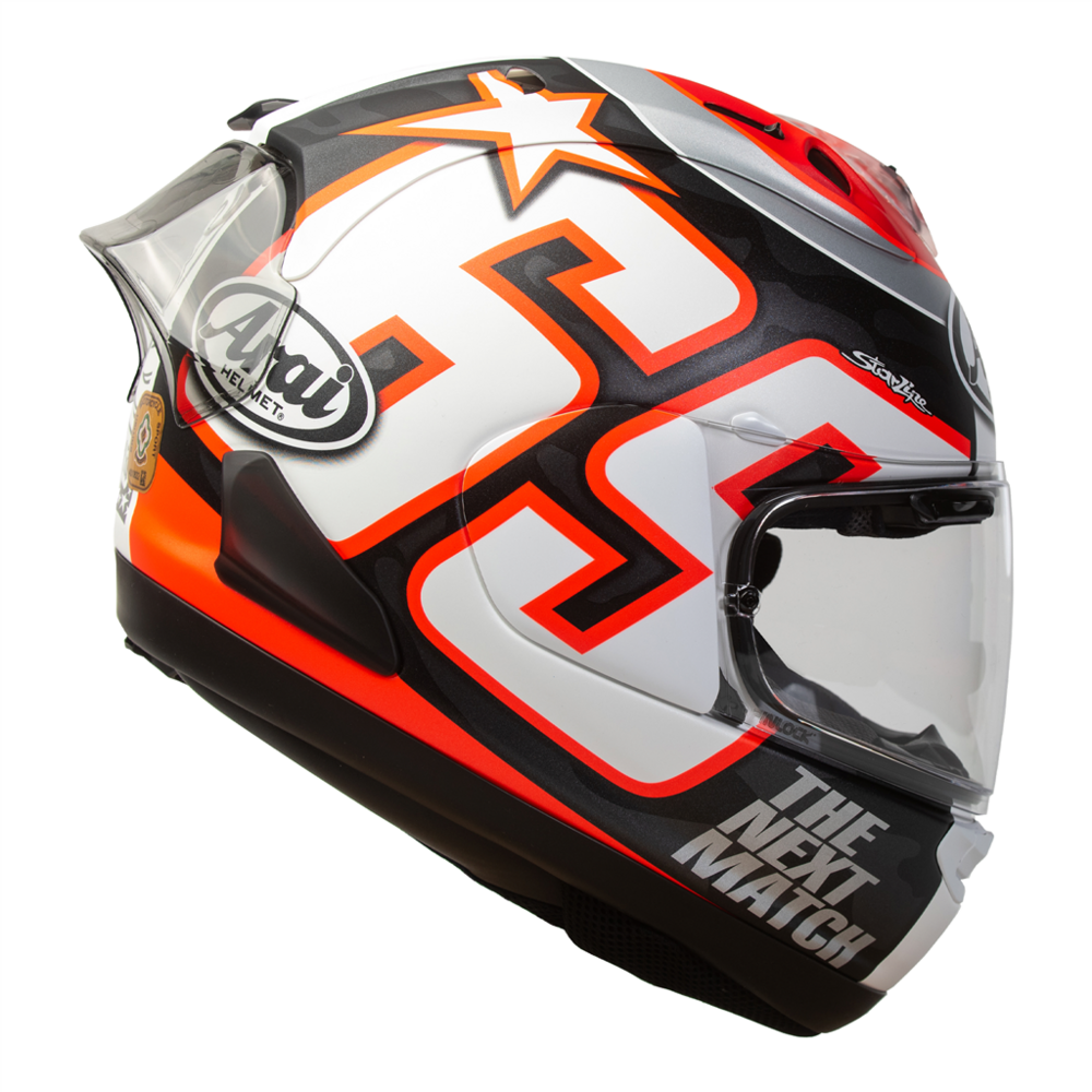 Arai RX-7V Evo Hayden Reset Full Face Helmet Replica