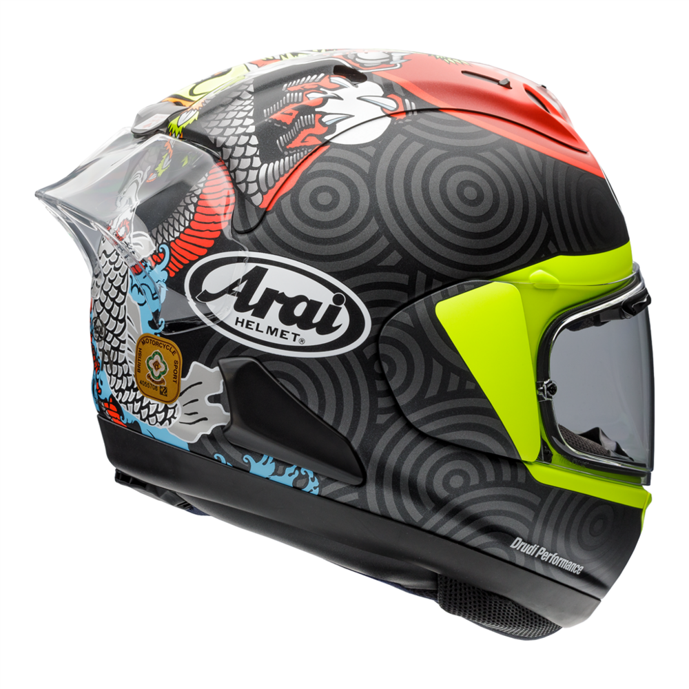 Arai RX-7V Evo Tatsuki Full Face Helmet Replica