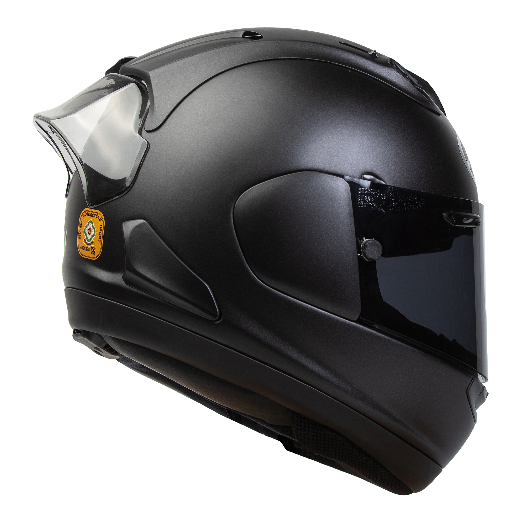 Arai RX-7V Evo Solid Full Face Helmet Frost Black - FREE UK Shipping, FREE 365 Day Returns | Moto Central