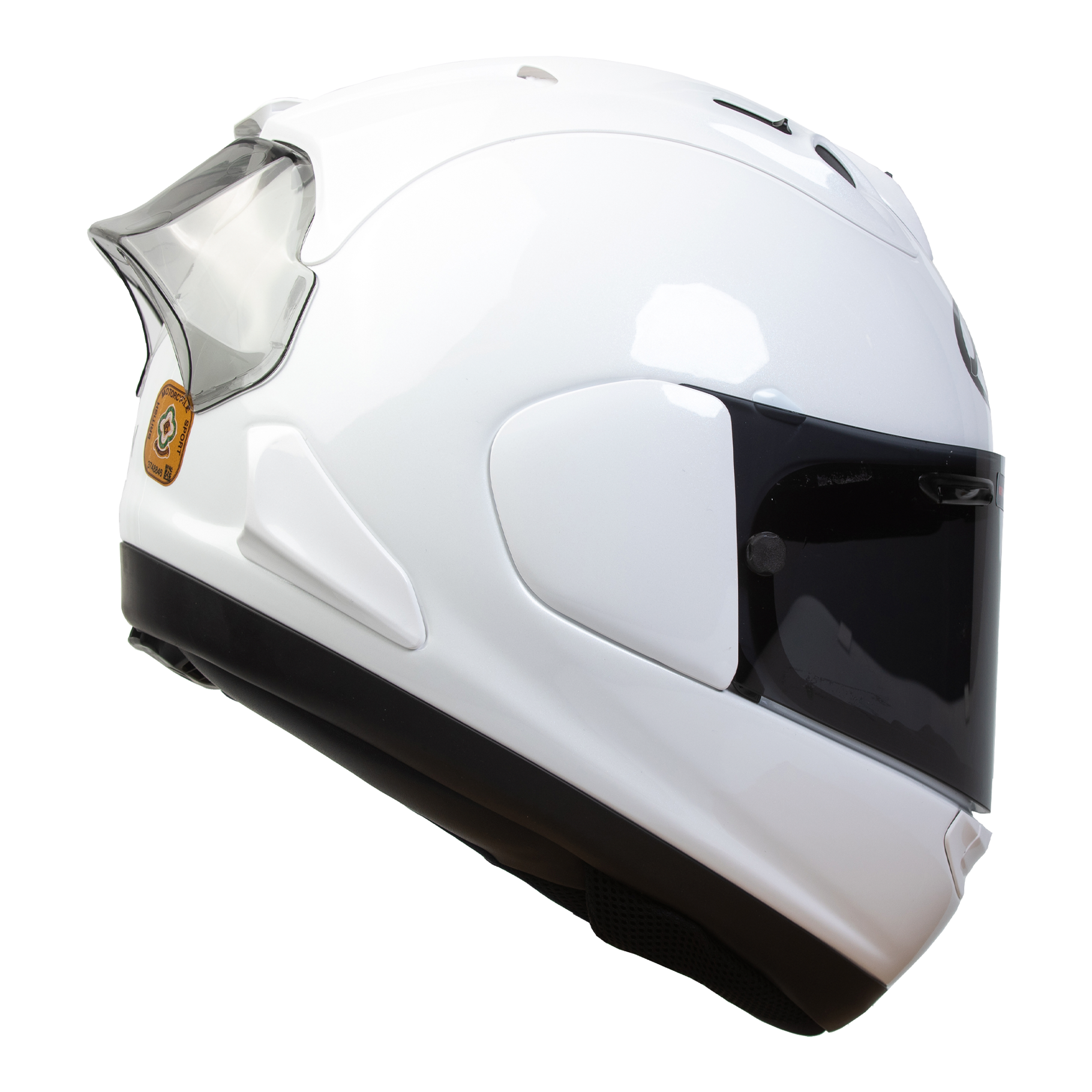 Arai RX-7V Evo Solid Full Face Helmet Diamond White - FREE UK Shipping, FREE 365 Day Returns | Moto Central