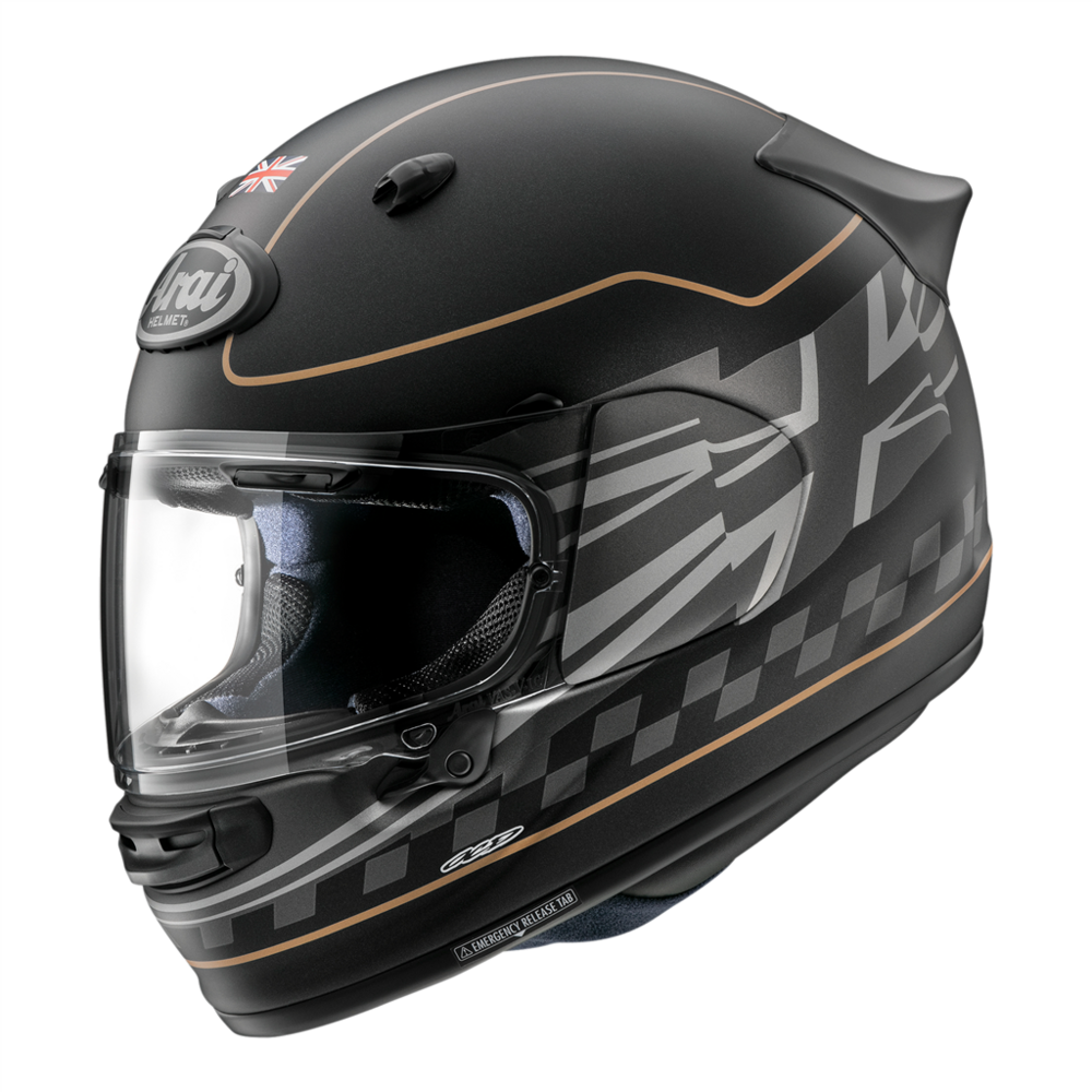 Arai Quantic Dark Citizen Full Face Helmet Multicolour