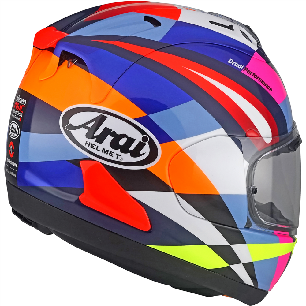 Arai RX-7V Evo MWC Misano World Circuit Full Face Helmet - FREE UK Shipping, FREE 365 Day Returns | Moto Central