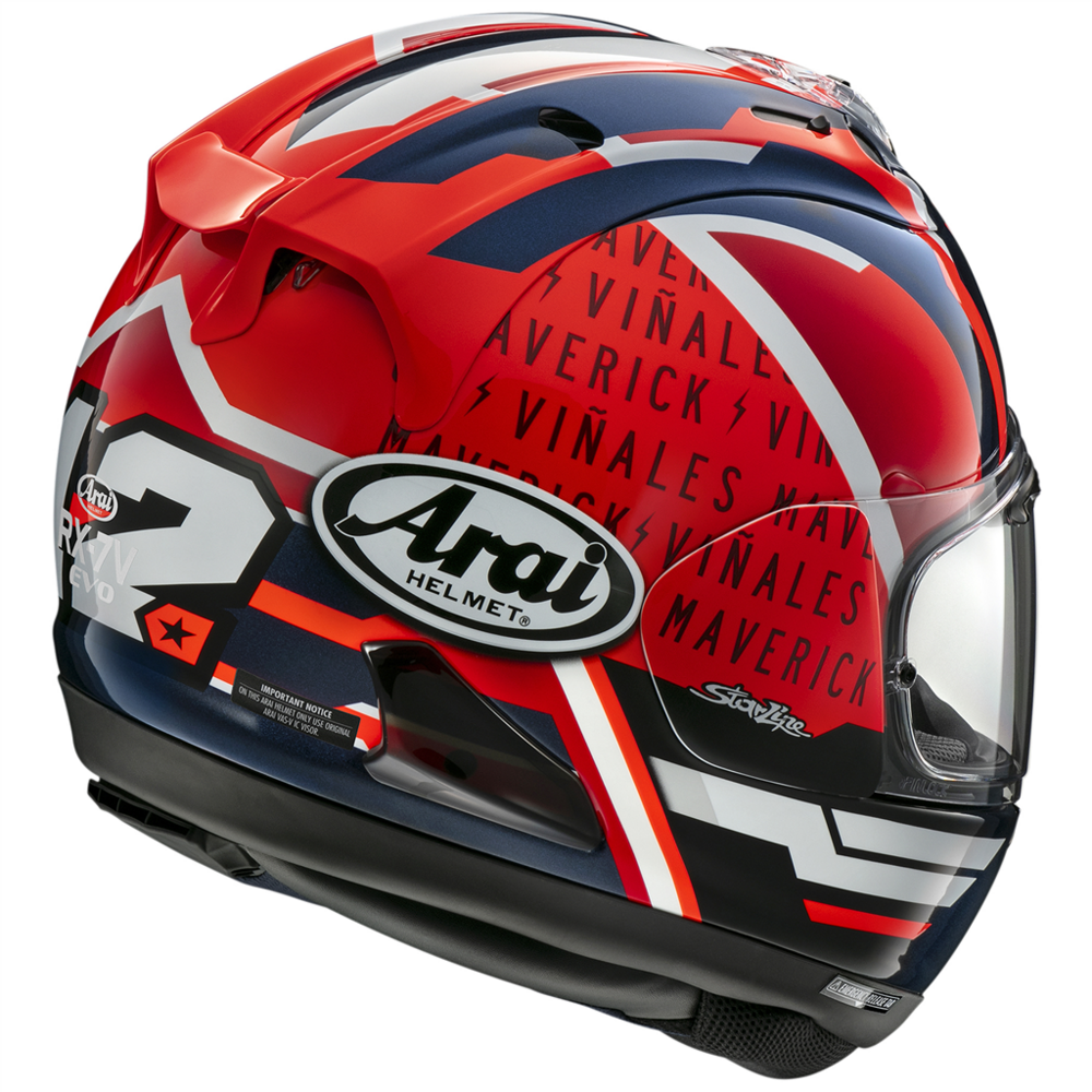 Arai RX-7V Evo Maverick Full Face Helmet Replica - FREE UK Shipping, FREE 365 Day Returns | Moto Central