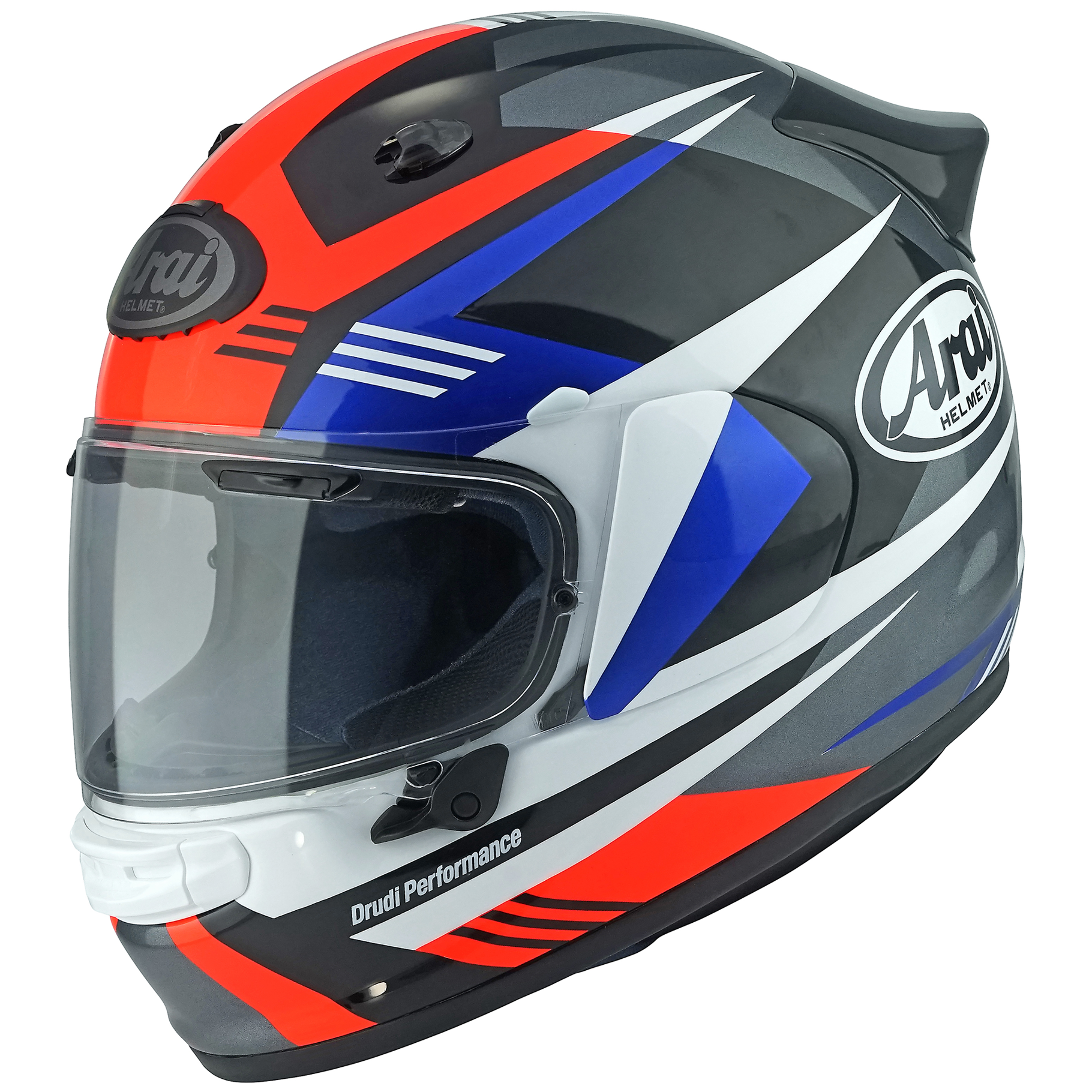 Arai Quantic Mark Full Face Helmet Red / Blue / Black