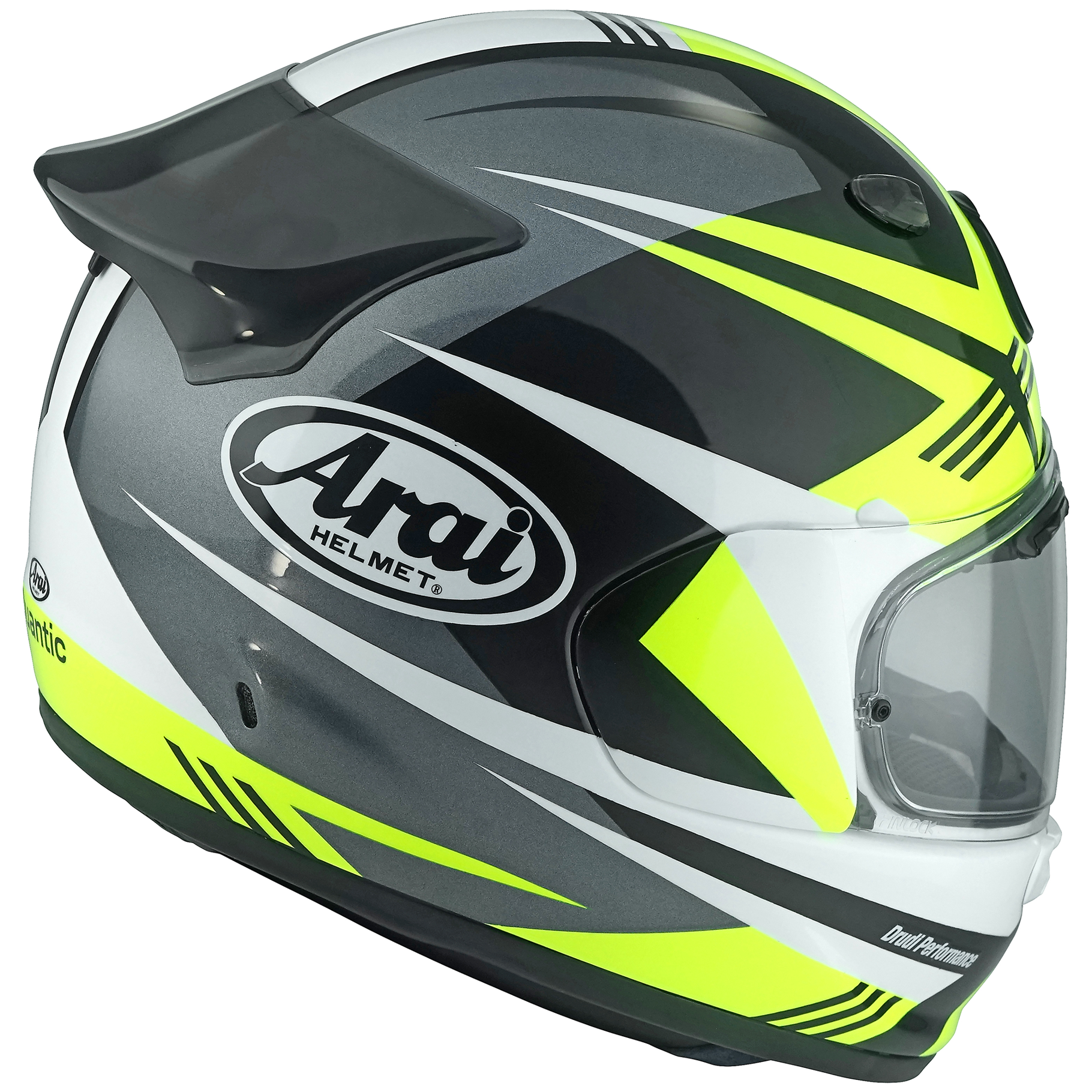 Arai Quantic Mark Full Face Helmet Yellow / Black