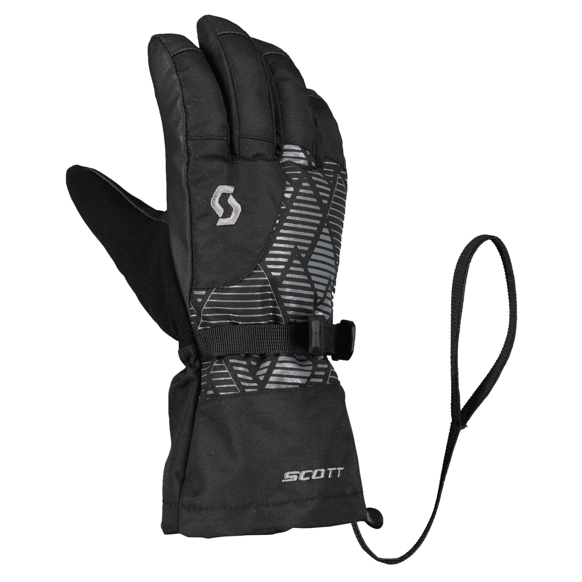 Scott Ultimate Premium Junior Gore-Tex Gloves Black / Dark Grey