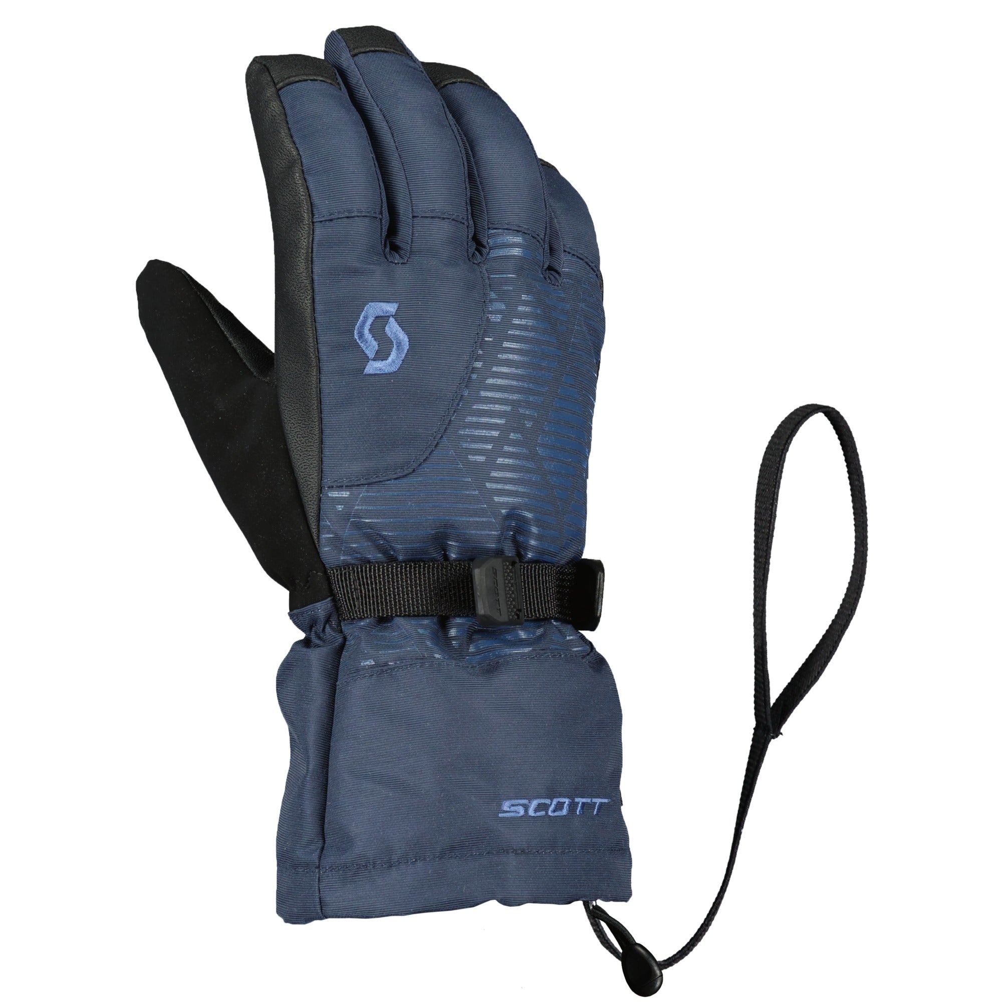 Scott Ultimate Premium Junior Gore-Tex Gloves Dark Blue / Metal Blue