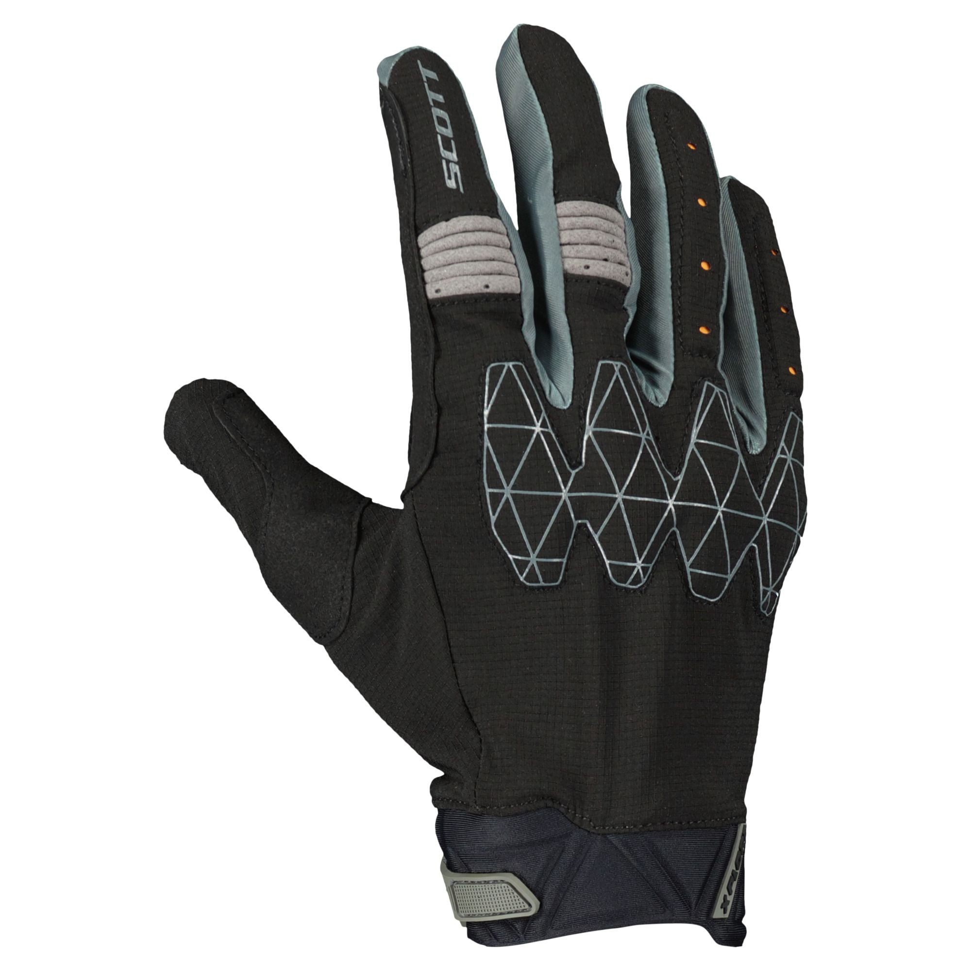 Scott X-Plore D3O Textile Gloves Black / Grey