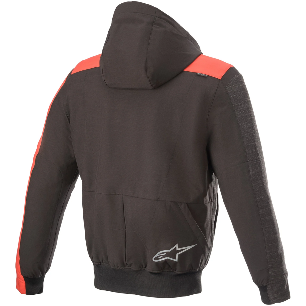 Alpinestars Rhod Windstopper Hoodie Black / Bright Red