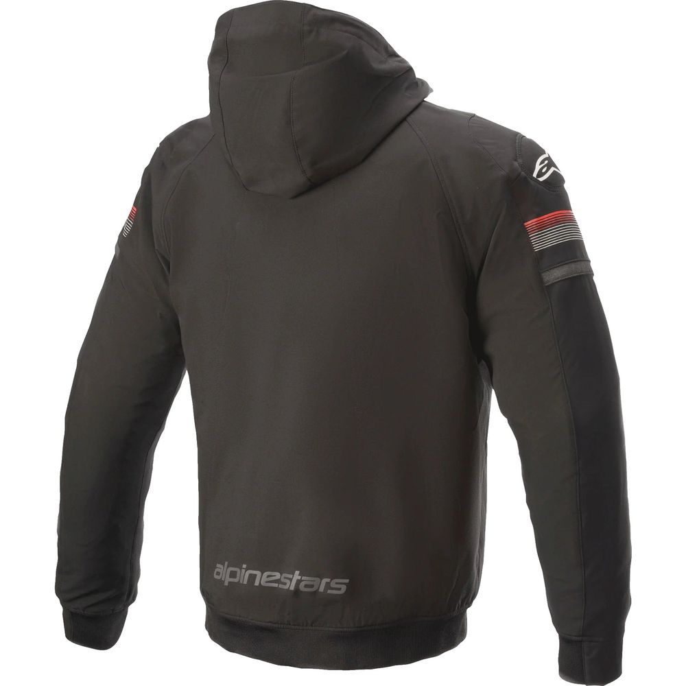 Alpinestars Sektor V2 Tech Hoodie Black / Bright Red