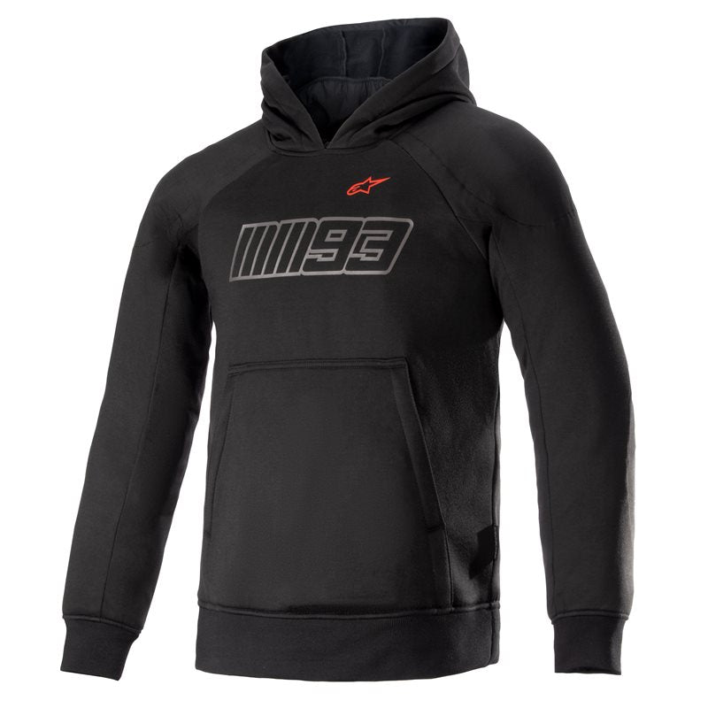 Alpinestars MM93 Thunder Hoodie Black / Bright Red