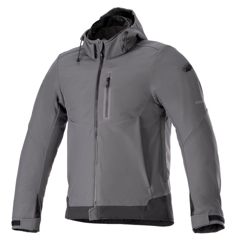 Alpinestars Neo Waterproof Hoodie Tar Grey / Black