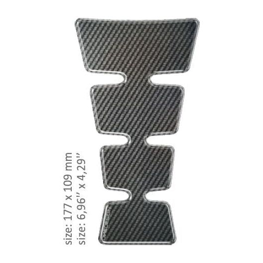 One Design Gold Shape Tank Pad Carbon Fiber