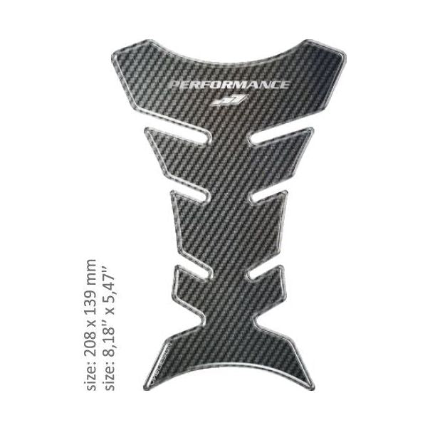 One Design Carbon Look Tank Pad Carbon Fiber