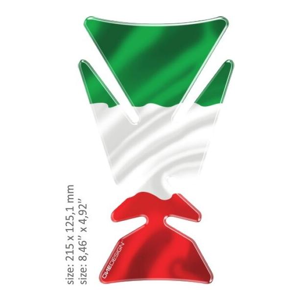 One Design Italian Flag Tank Pad