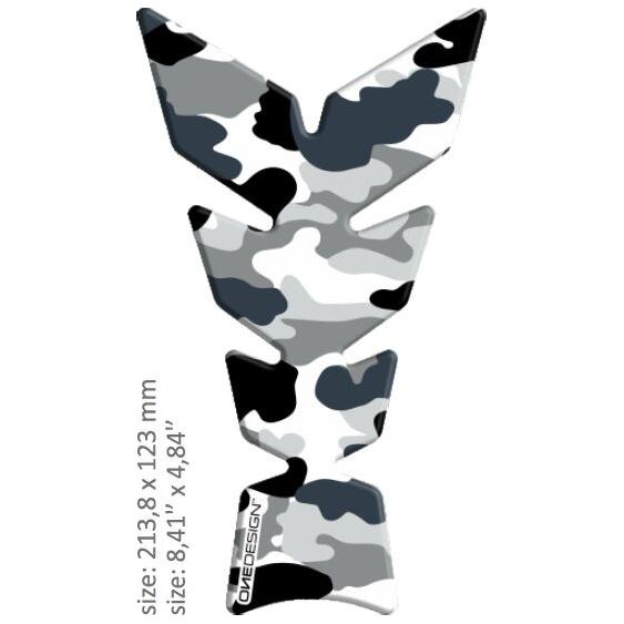 One Design Moon Camo Artic Soft Tank Pad