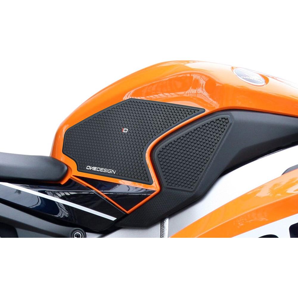 One Design CBR1000RR HDR213 Tank Grip Black - FREE UK Shipping, FREE 365 Day Returns | Moto Central