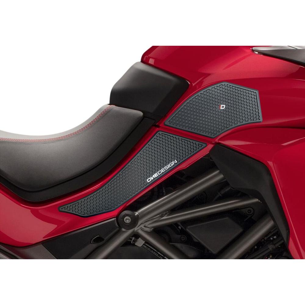 One Design Ducati Multistrada Tank Grip Black - FREE UK Shipping, FREE 365 Day Returns | Moto Central