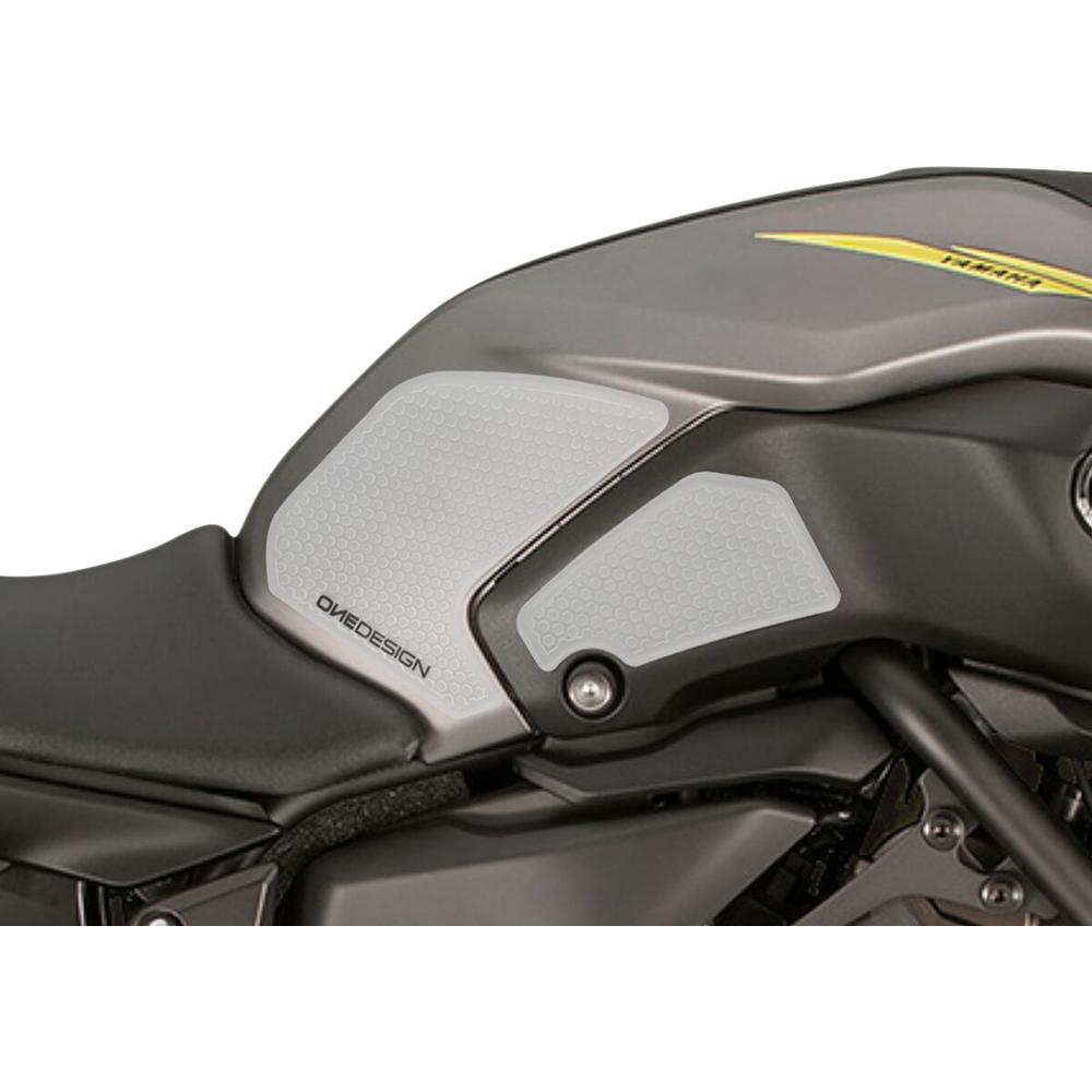 One Design Yamaha MT-07 Tank Grip Clear - FREE UK Shipping, FREE 365 Day Returns | Moto Central