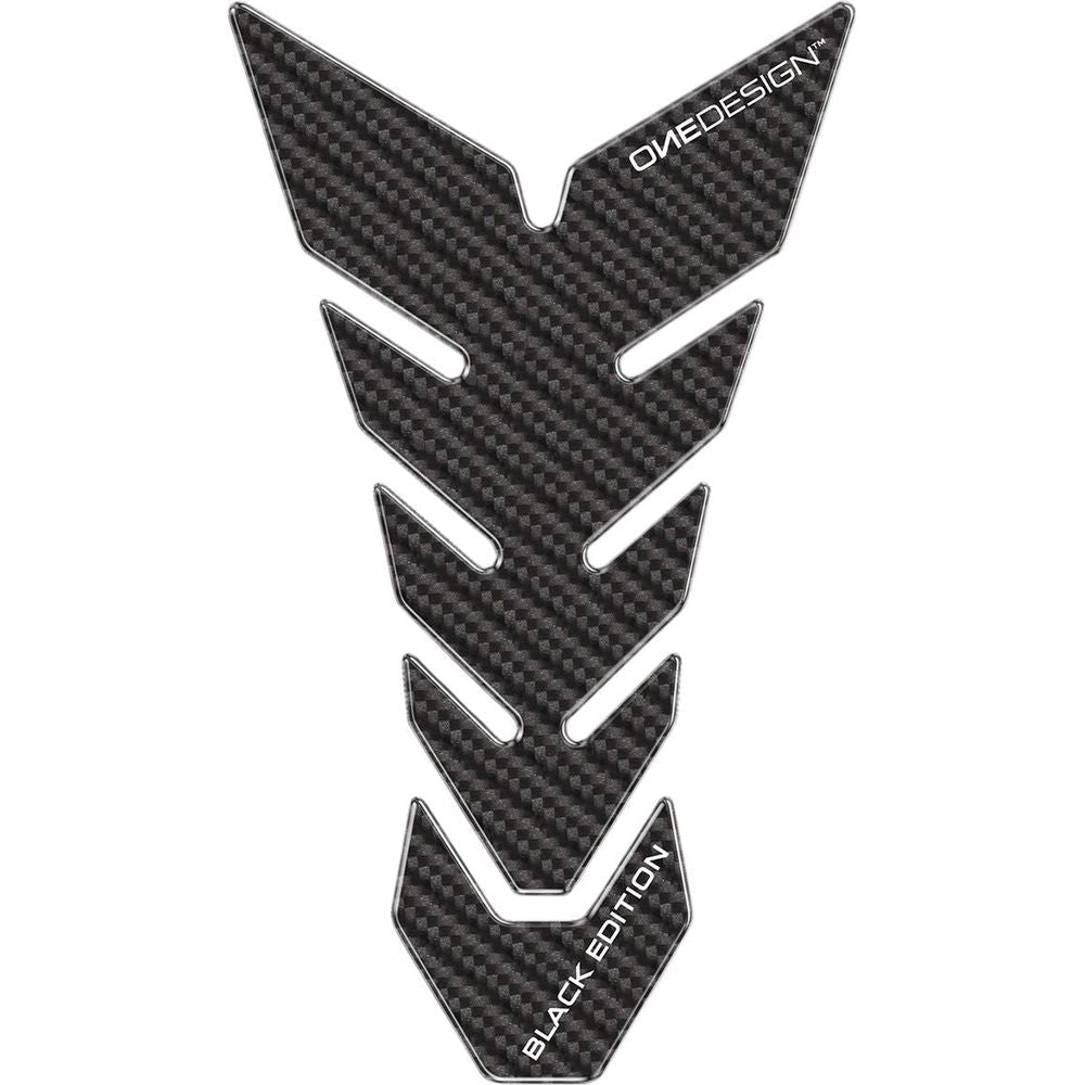 One Design Black Edition Carbon Tank Pad Black / Carbon Fiber