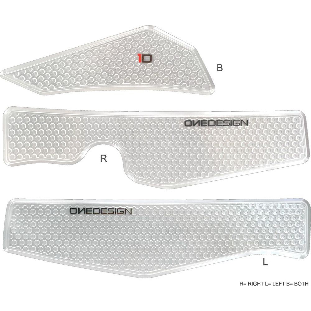 One Design KX450F Side Tank Pad Clear