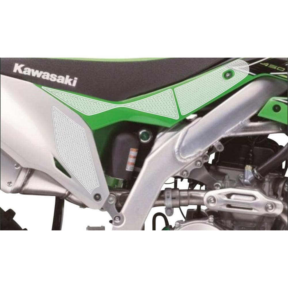 One Design KX 450F Tank Grip Clear