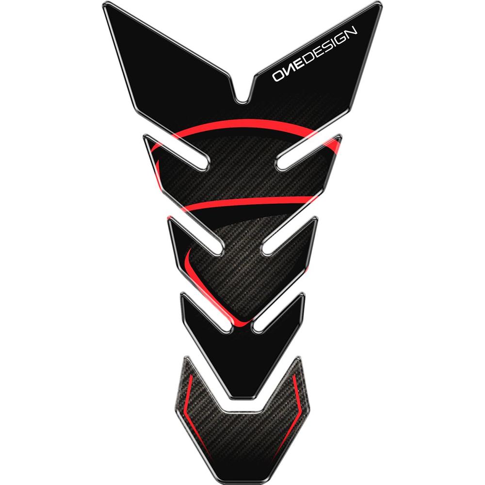 One Design Black Edition Tank Pad Black / Red