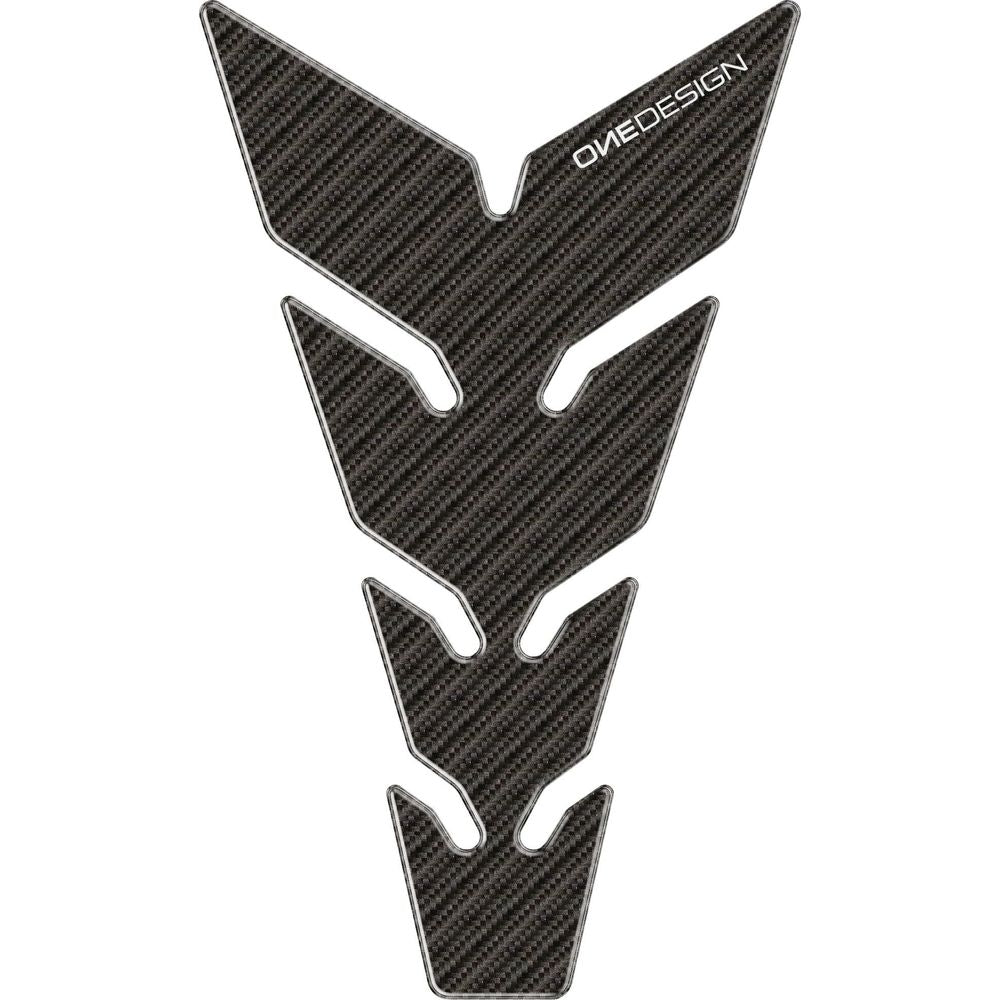 One Design Carbon Look Tank Pad Carbon Fiber / Grey