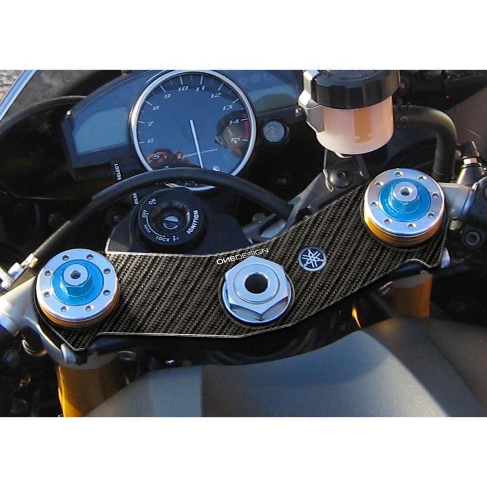 One Design Yoke Protector Carbon Fiber For YZF-R1 - FREE UK Shipping, FREE 365 Day Returns | Moto Central