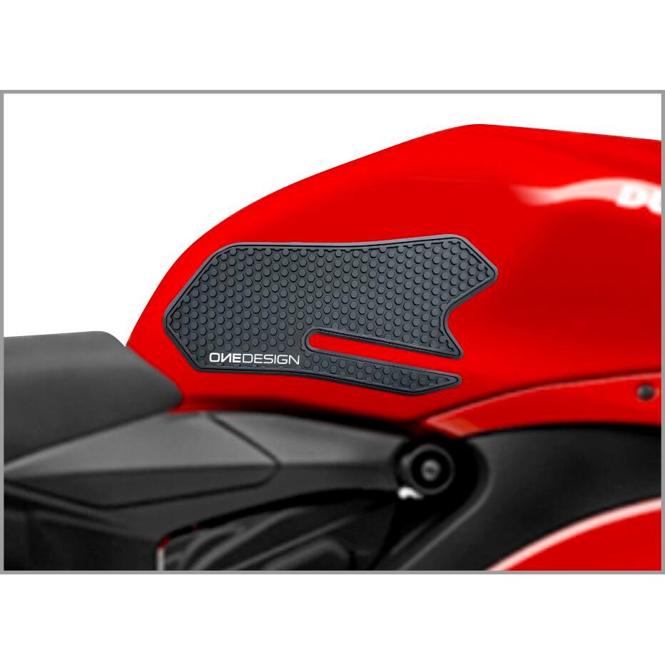 One Design Tank Grip Black For Panigale '21