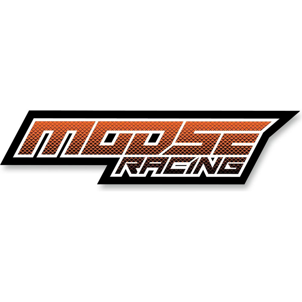 Moose Racing S18 Corp STKD Decal Black / Orange - FREE UK Shipping, FREE 365 Day Returns | Moto Central